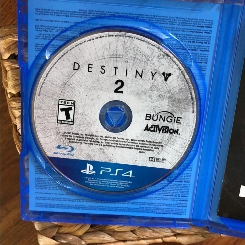 PS4 Destiny 2 video game